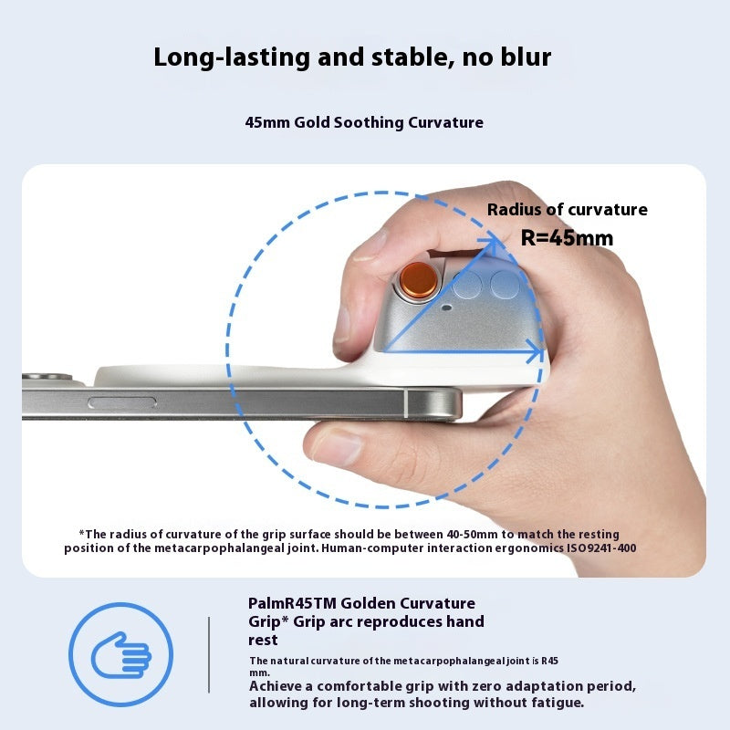 Magnetic Photography Handle Wireless Bluetooth Camera Aid