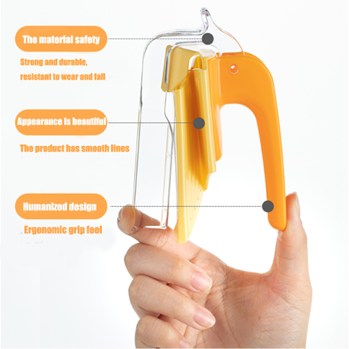 Household Plastic Bottle Handle With Sealing Clip